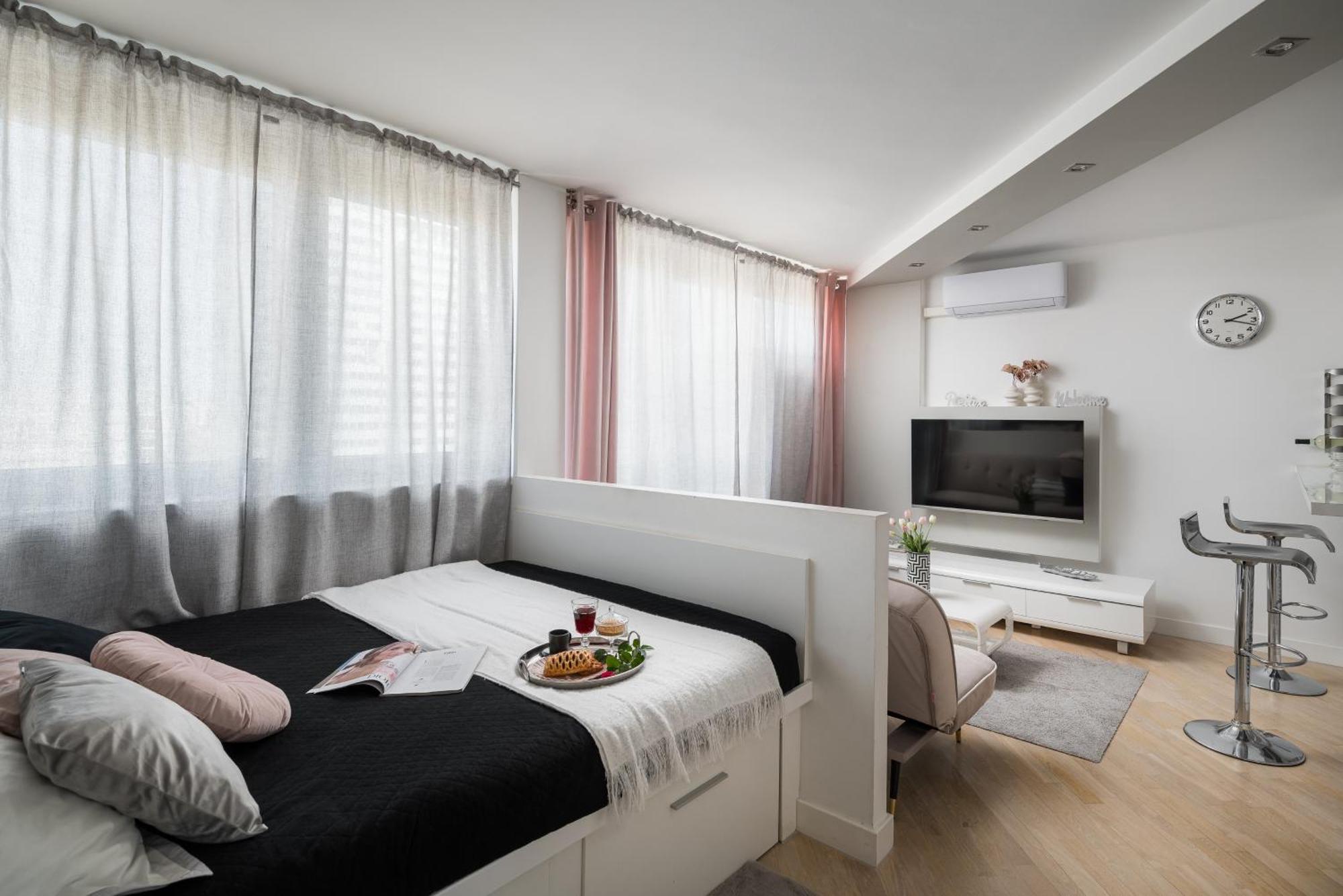 Air-Conditioned Premium Loft Warsaw Skyline Only 900 M To Central Station Exterior photo